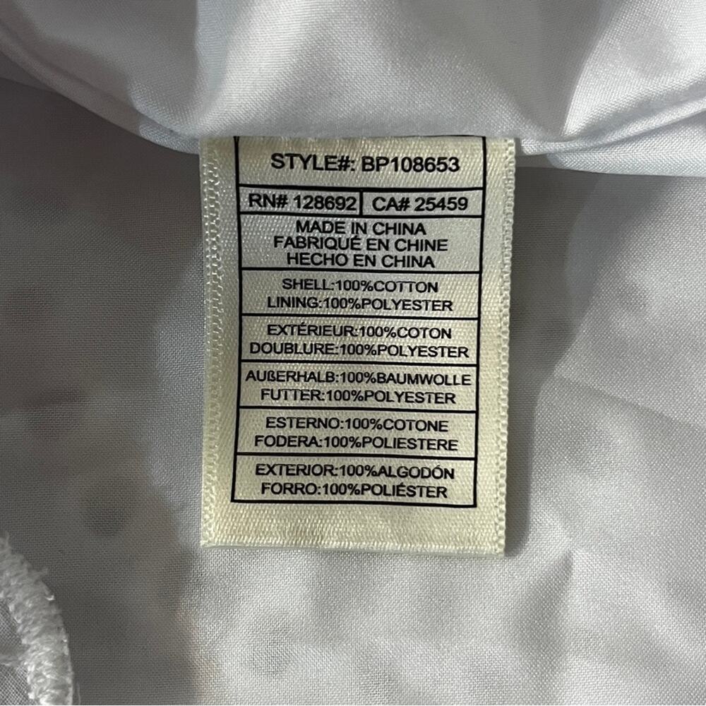 Steve Madden Harmony Eyelet Embroidered Midi dress white - S - Picture 10 of 10